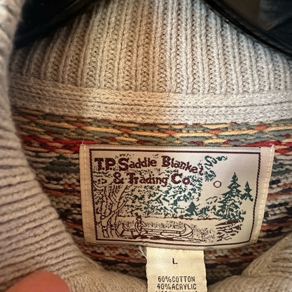 Tasha Polizzi new with tags mens Jasper sweater large - Picture 2 of 4